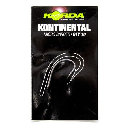 KORDA Крючок Kontinental №8 с бородкой 10шт