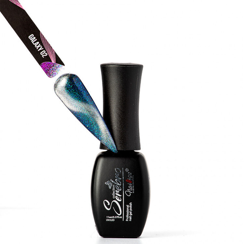 Serebro, Гель-лак "Galaxy" №02, 11 мл