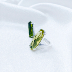 "Экстра" кольцо в серебряном покрытии из коллекции "Дефиле" от Jenavi