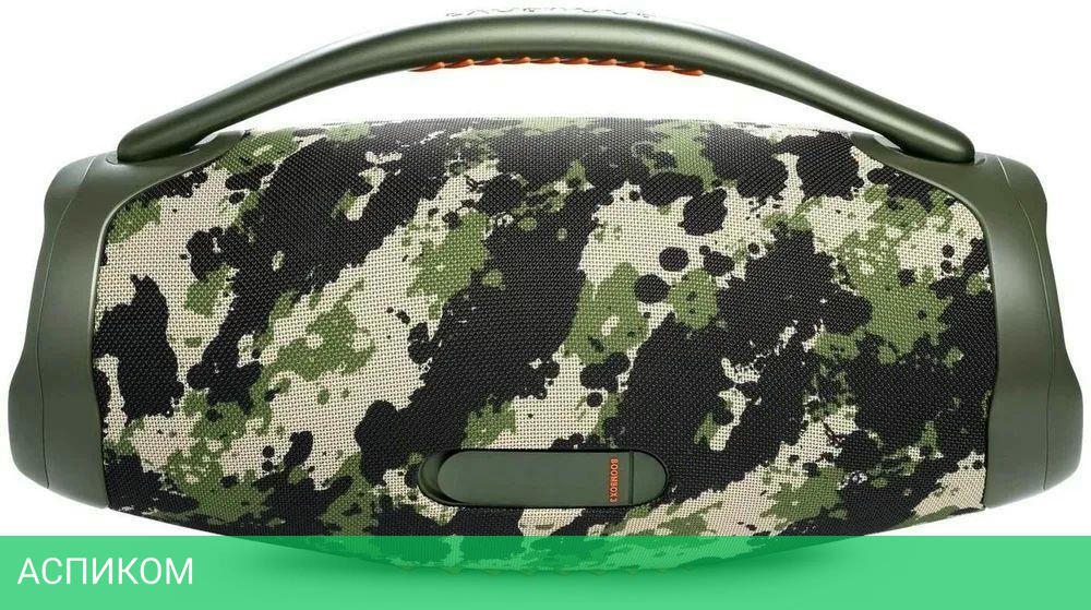 Портативная колонка JBL Boombox 3 камуфляж (JBLBOOMBOX3SQUADEP)