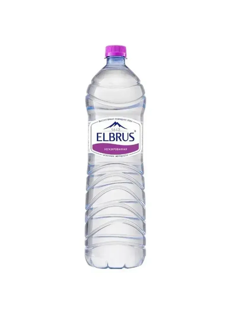 Вода негазированная Эльбрус минеральная природная, 12 шт х 0,5 л