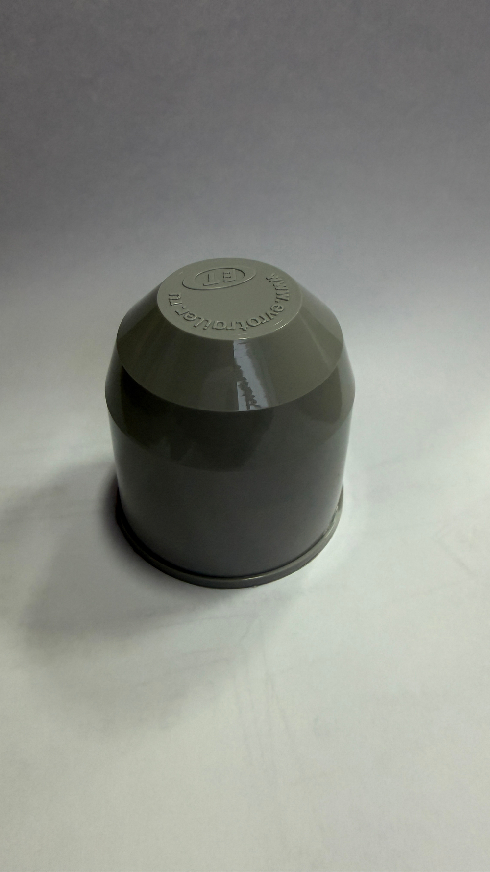 Колпачок на шар фаркопа без надписи, пластик, серый