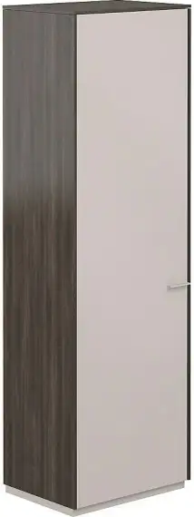 NZ-0313.BT.GS / Шкаф для одежды 1-дв., обвязка BT, фасады GS / 624х450х1976, обвязка BT, фасады GS