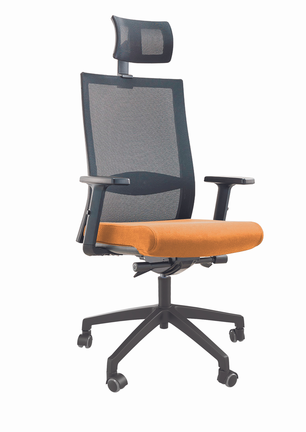 Брента/Brenta кресло операторское со спинкой-сеткой на пятилучие