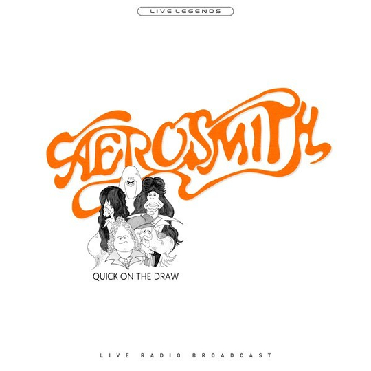 AEROSMITH - QUICK ON THE DRAW - LIVE 1977 (LP)