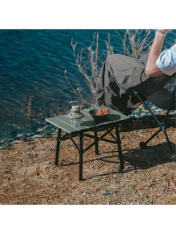 Стол туристический Naturehike складной, 40,5х29х30,5см, зеленый