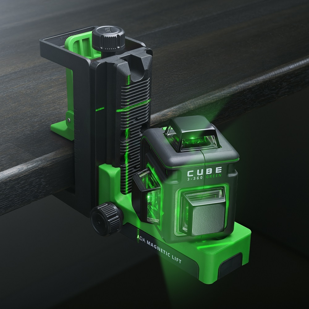 Лазерный уровень ADA Cube 3-360 Green Ultimate Edition