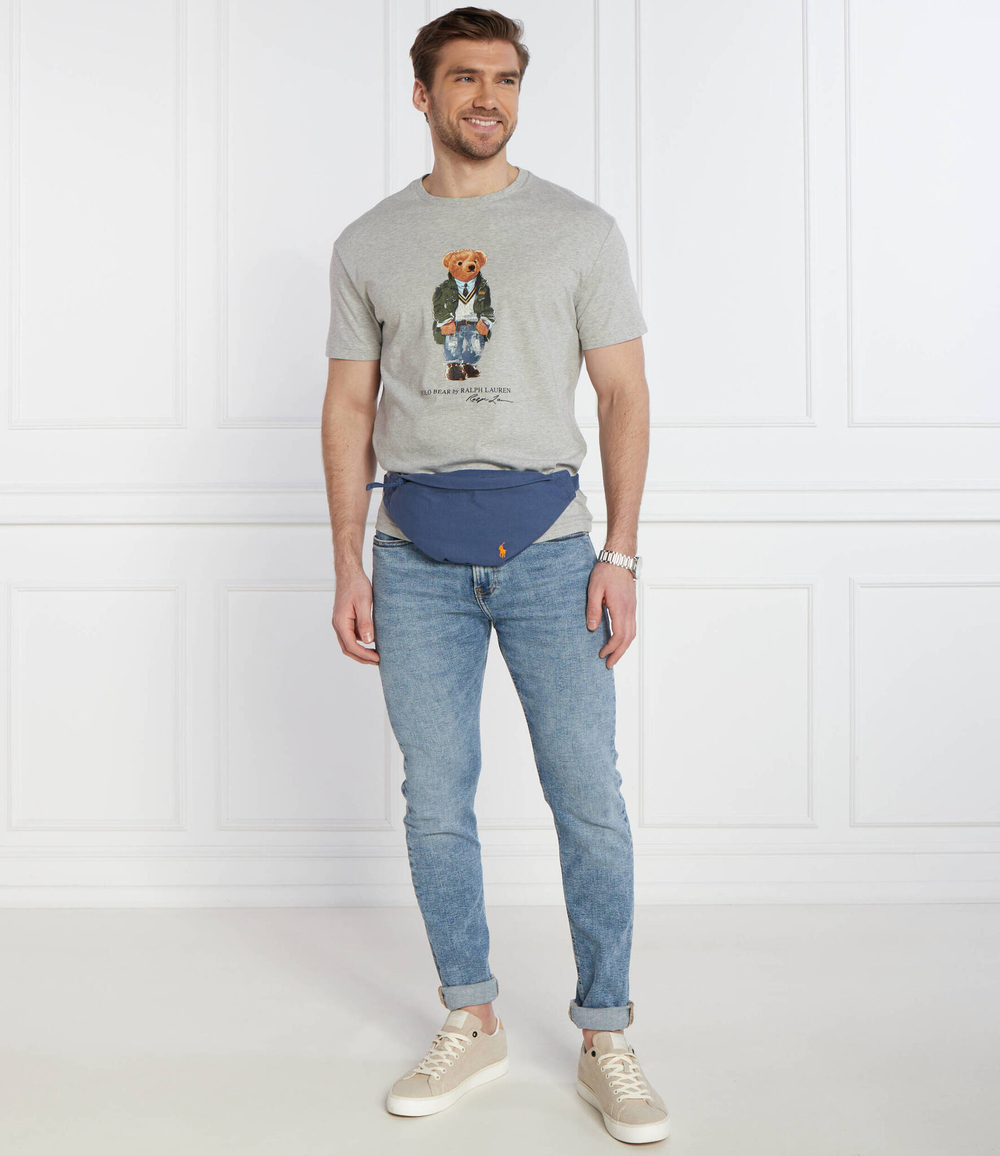 Футболка POLO RALPH LAUREN - серый(710854497)