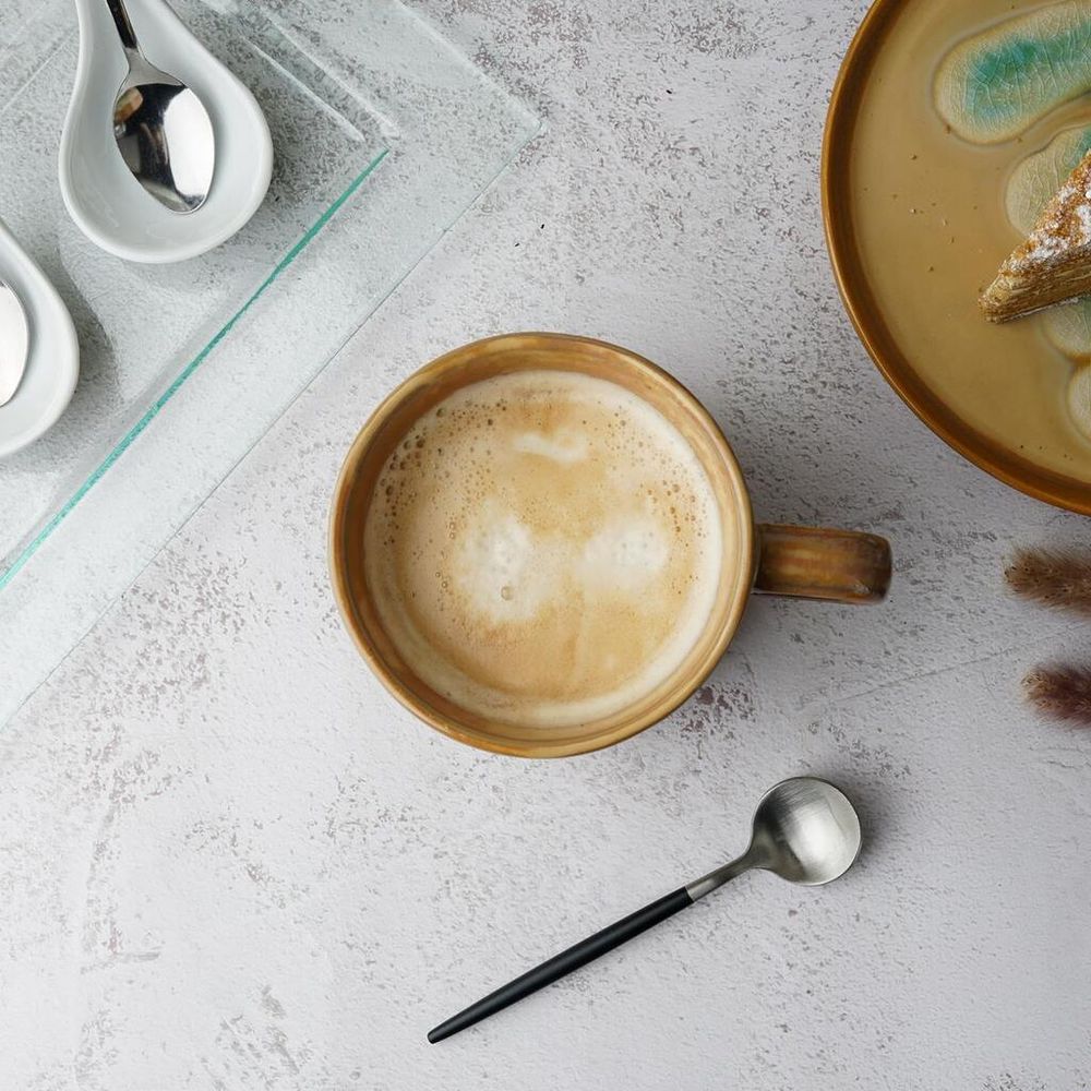 Кружка 500 мл d 10,8 см h9,6 см Light Brown Spots Frutti di Mare P.L. [1]