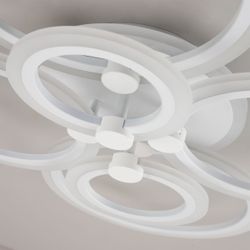 Citilux Сента CL237B160E RGB Люстра с пультом Белая