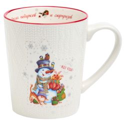 КРУЖКА LEFARD "ВРЕМЯ ПОДАРКОВ И СЮРПРИЗОВ" 380МЛ