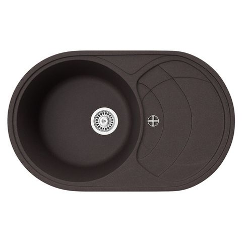 Кварцевая кухонная мойка для кухни Top Zero ALLA Chocolate