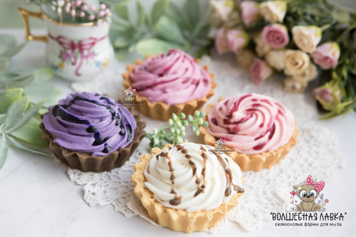 Силиконовая форма Пирожное