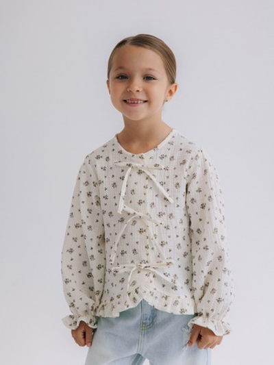 Блузка на завязках, Молоко