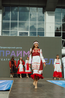 Платье «Атăл» (Коллекция «Нарспи»)