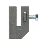 Держатель для полосы толщиной до 8мм с фикс. болтом, HZ EKF PROxima lp-d2312