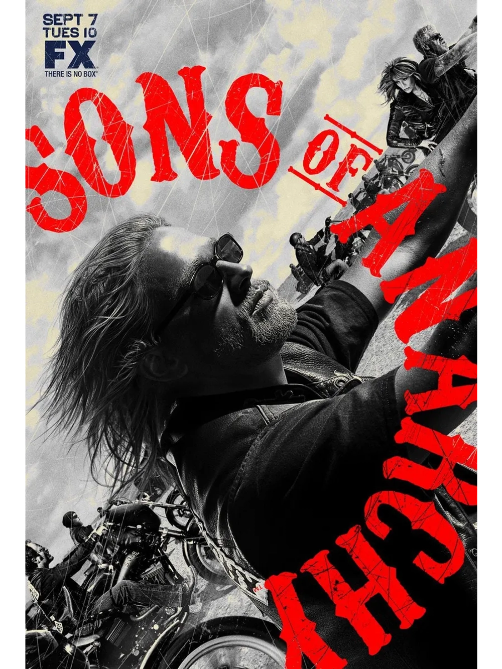 Сыны анархии, 3 сезон (2008-2014) (7 DVD) (DVD-R)