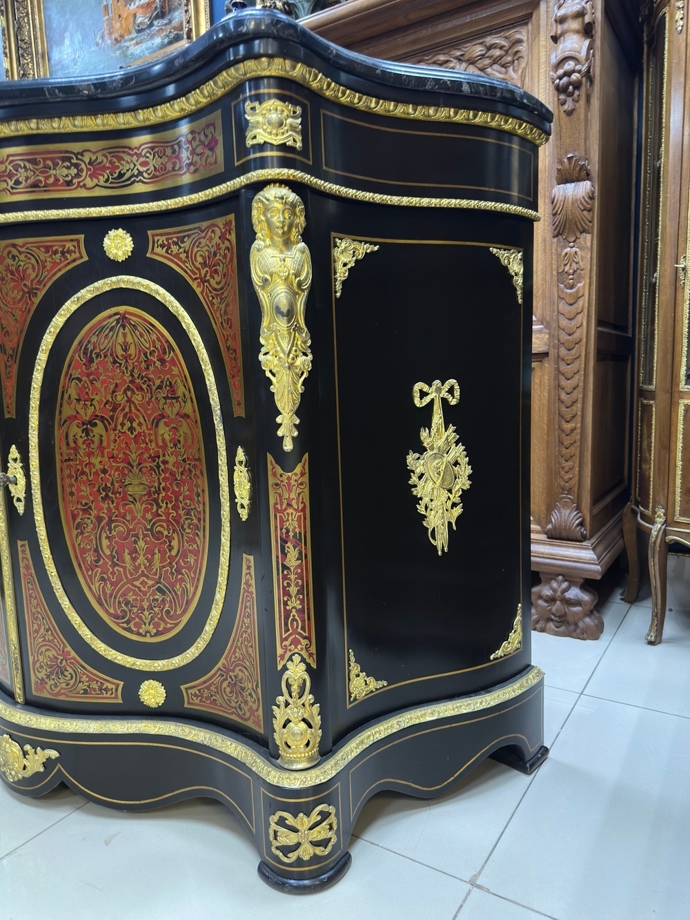 Комод в технике Буль. XIX век
