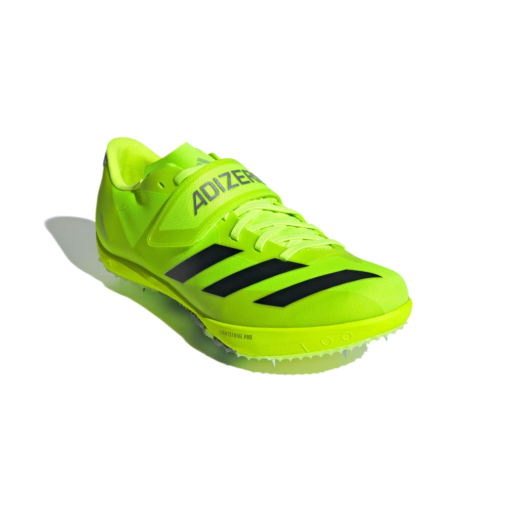 Adidas Adizero Hj Track And Field Lucid Lemon Core Black Silver Metallic