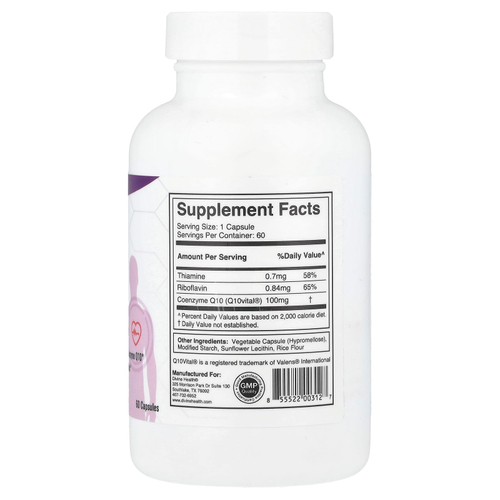 Divine Health, Q10 Vital, 60 капсул