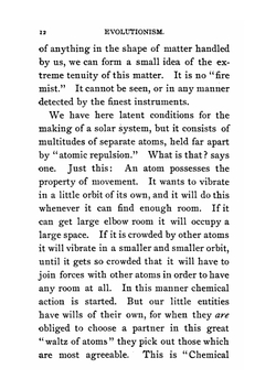 Evolutionism: A Series of Illustrated Chart Lectures Upon the Evolution of All Things in the Universe. From Atoms to Worlds, from Atoms to Souls | O.H. Richmond