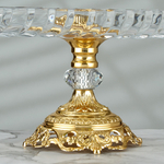 Фруктовница из стекла и мет. M-UF-88373/LG 31*14,5*15