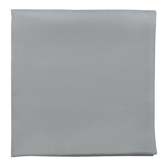 Скатерть серого цвета с фактурным жаккардовым рисунком из хлопка Essential 180х260 см