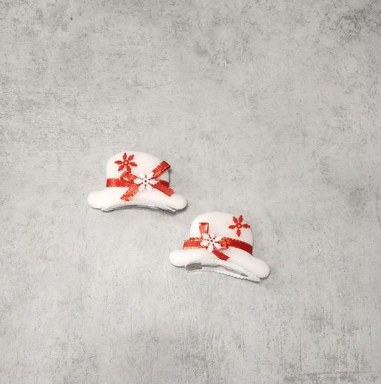 Комплект новогодних заколок рога Оленя, 2 шт