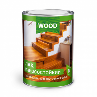 Лак паркетный алкидно-уретановый матовый 4л FARBITEX PROFI  GOOD FOR WOOD +