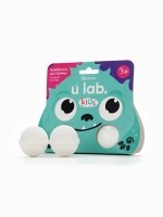 Бомбочки детские для ванны Монстрики , 2 шт по 40 г, аромат сладкий кокосик