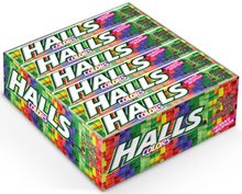 Леденцы Halls Colors ассорти 12 шт.