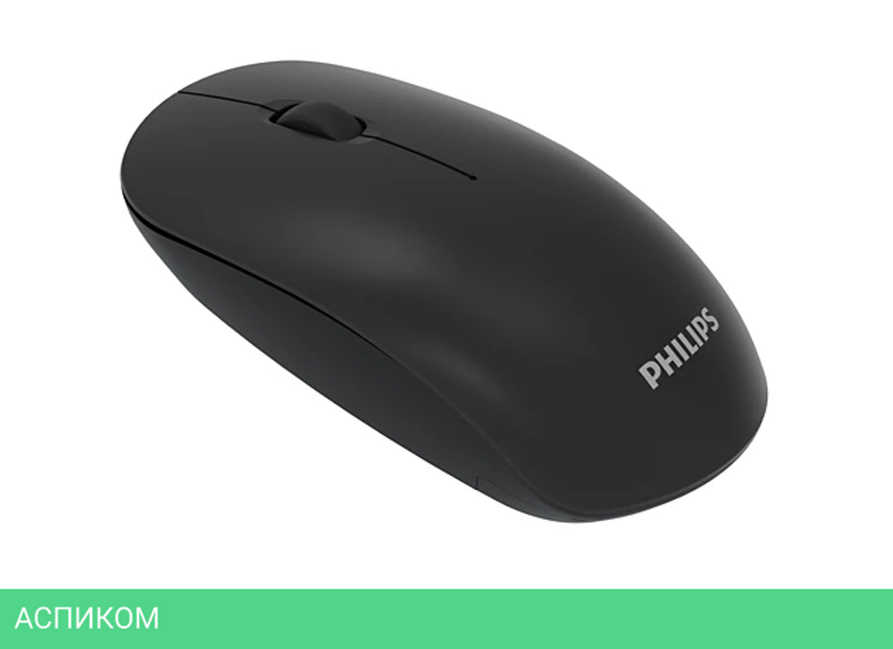 Мышь Philips SPK7315B/97 Silent Edition черный
