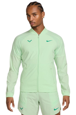 Мужская теннисная кофта Nike Court Dri-Fit Rafa - зеленый