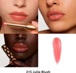 Gucci Gucci Beauty Rouge de Beaute Brillant - Увлажняющая помада оттенок 215 Julie Blush, 1 g