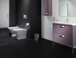 Биде напольное приставное Roca The Gap