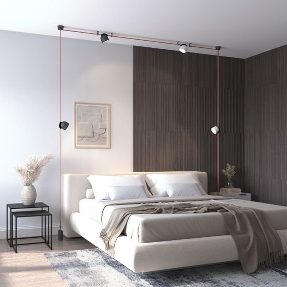 Трековый светильник Denkirs Belty Spot DK5542-WH+BK