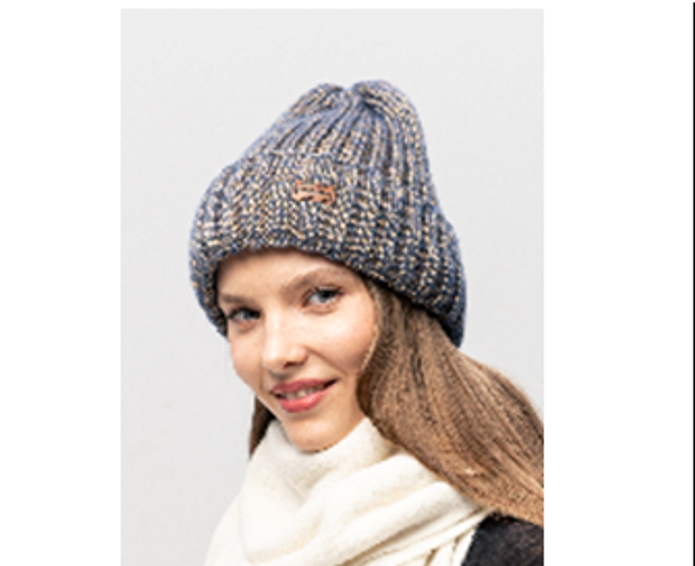 Шапка Gudbrand Alice (артикул 106) , Цвет Синий с золотым