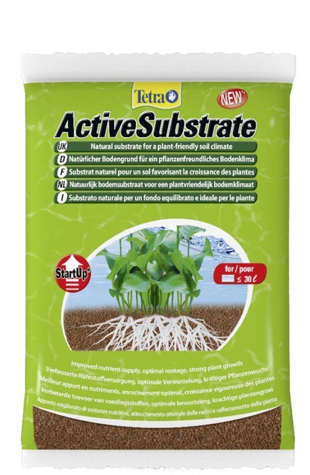 Tetra Active Substrate, 3л., субстрат из глинистых минералов