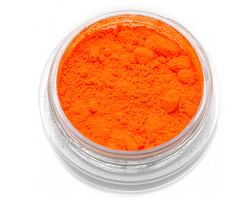 Флуоресцентный пигмент для дизайна ногтей, оранжевый, 3мл