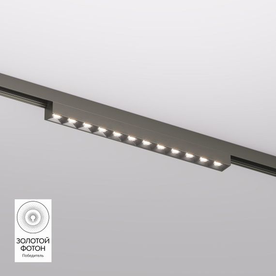 Трековый светодиодный светильник Denkirs Shine Grill DK5771-DN