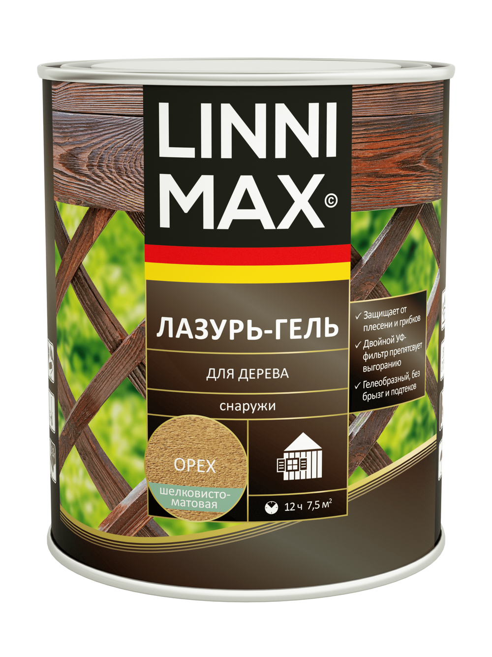 Лазурь гель для дерева LINNIMAX
