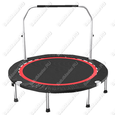 Каркасный батут с П-образной ручкой, диаметр 3,3 фт