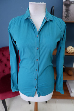 Рубашка Calvin Klein однотонная 42 размер