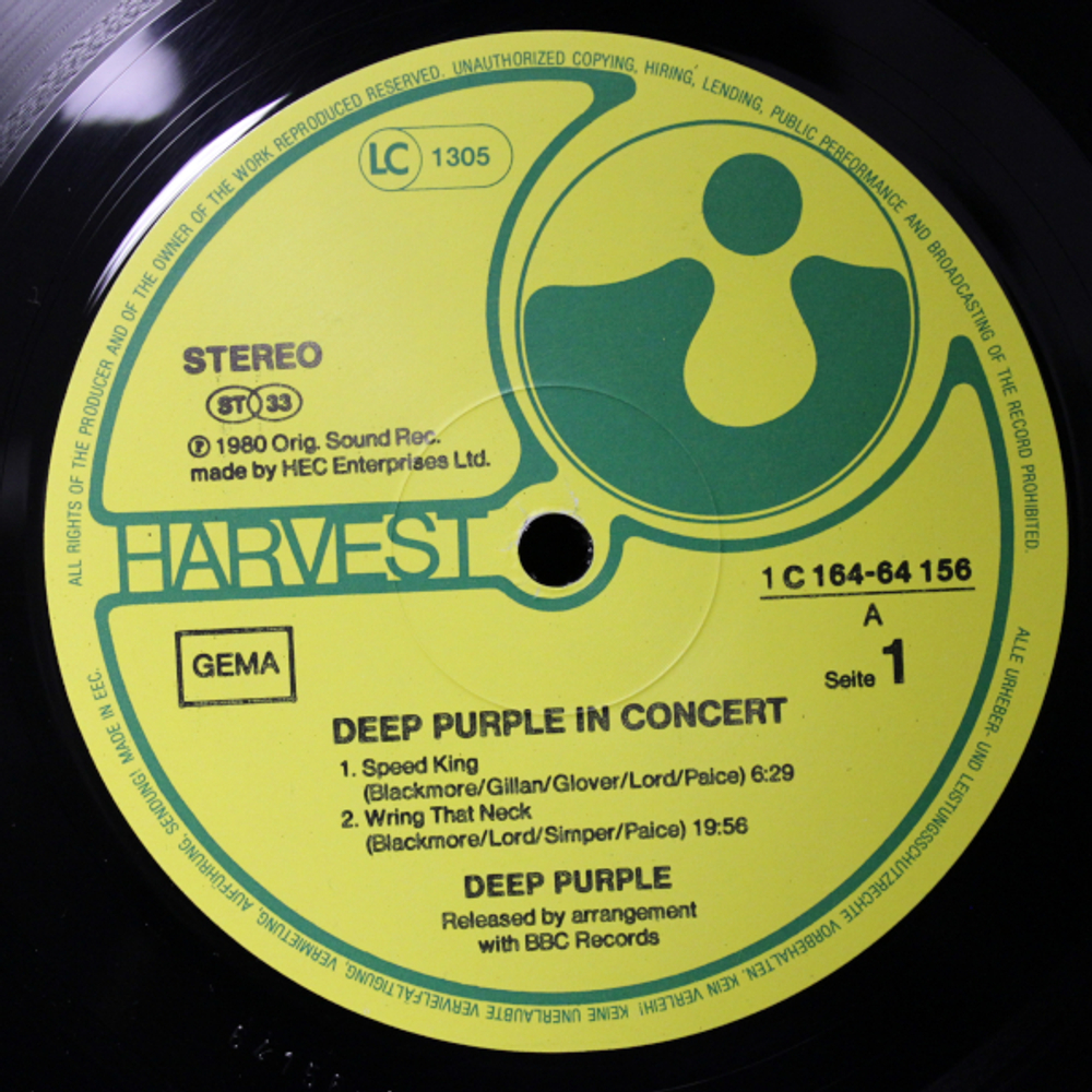 Deep Purple / Deep Purple In Concert (2LP)