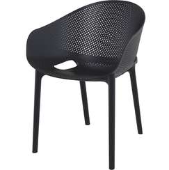 Стул пластиковый Sky Pro черный