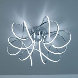 Citilux Мишель CL229161 RGB Люстра светодиодная с пультом Хром