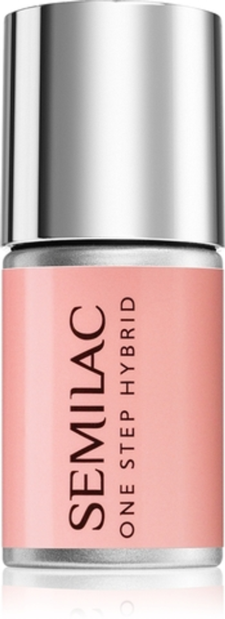 Semilac One Step Hybrid 3in1 - гибридный лак для ногтей, 5 ml