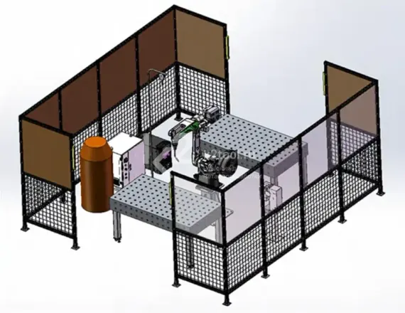 Роботизированные ячейки Locamp с позиционерами