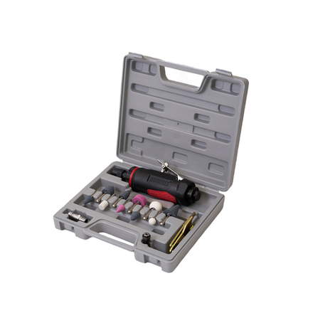 АТ 7033 ВК-1 Пневмодрель 20 000 об/мин с набором насадок кейсе