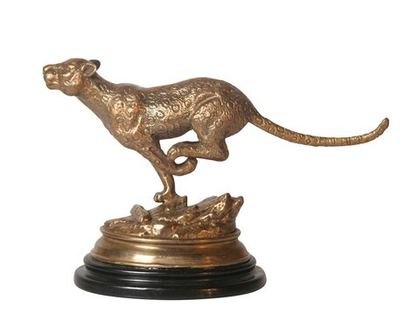 Фигурка FIGURINE LEOPARDФигурка леопарда G&C Коричневый / Черный